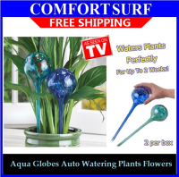 Aqua Globes Auto Watering Plants - Waters Plants Perfectly for Up to 2 Weeks!!